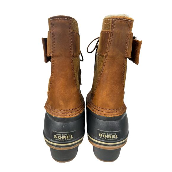 Sorel Women's Fancy Lace Brown Waterproof Snow Boot Size US 8 - Picture 8 of 10